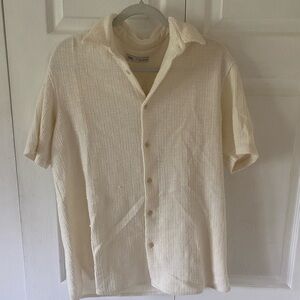 Zara two piece textured set